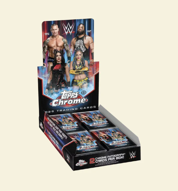 2026 Topps Chrome WWE Wrestling Hobby Box