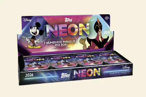 2026 Topps Disney Neon Hobby Box