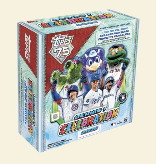 2026 Topps Series 1 Baseball Celebration Mega Box