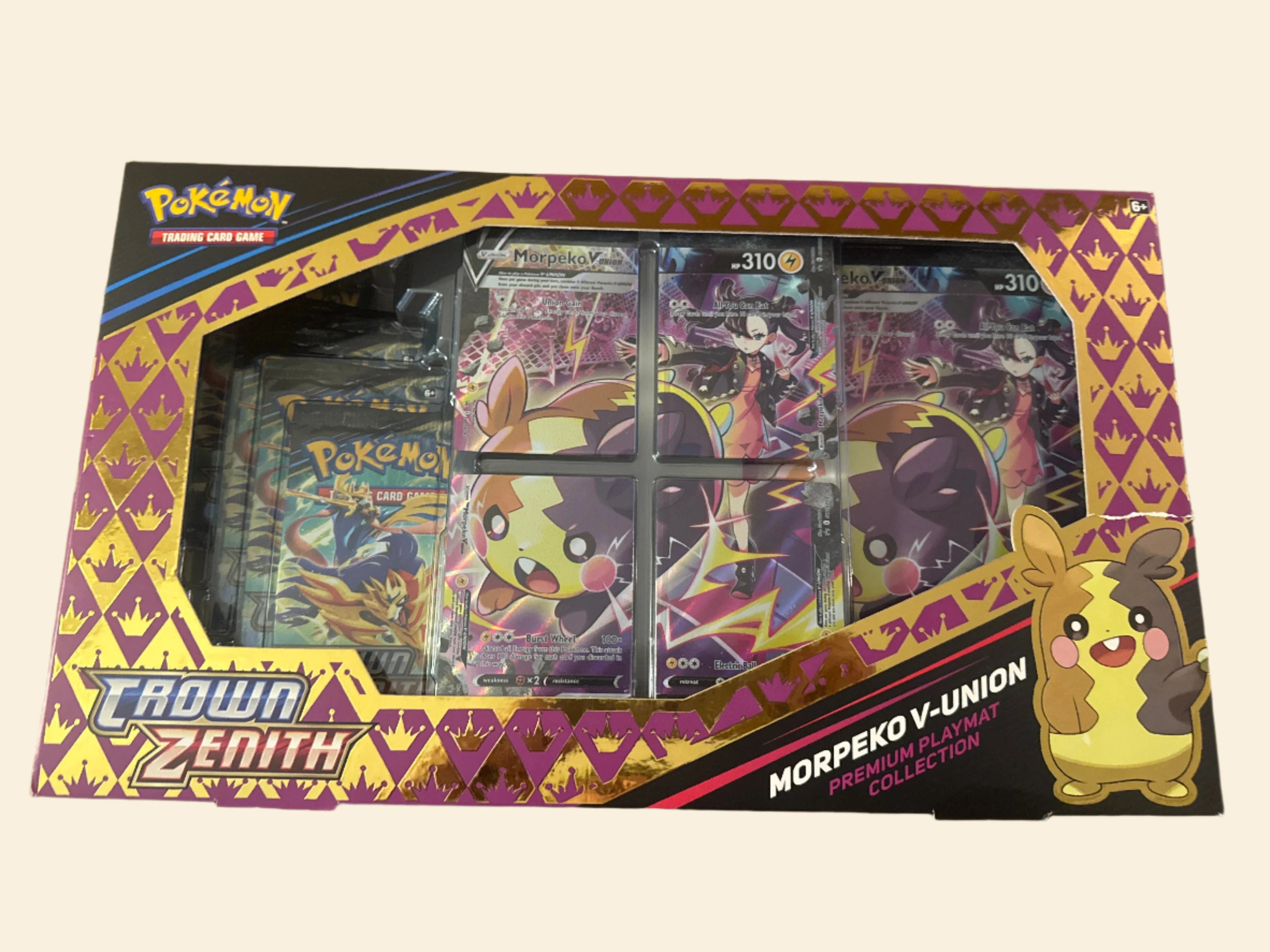 Pokemon: Crown Zenith Morpeko V Union Collection Box