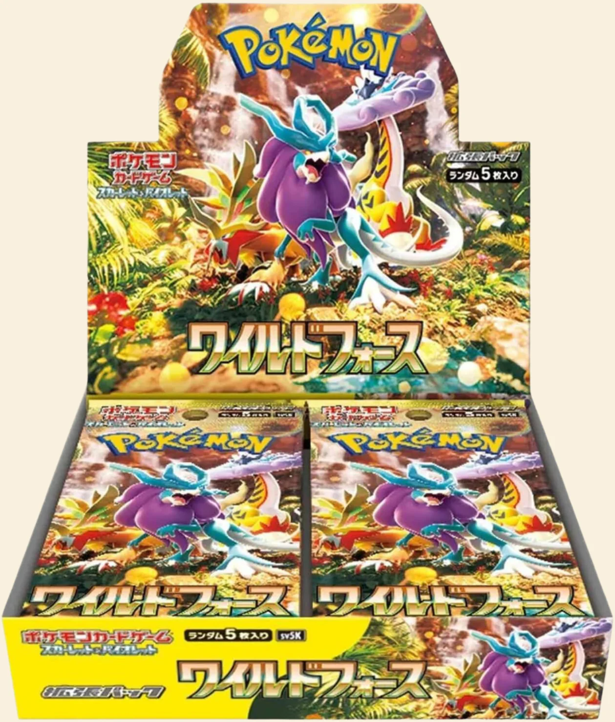Pokemon Japanese: Wild Force Booster Box