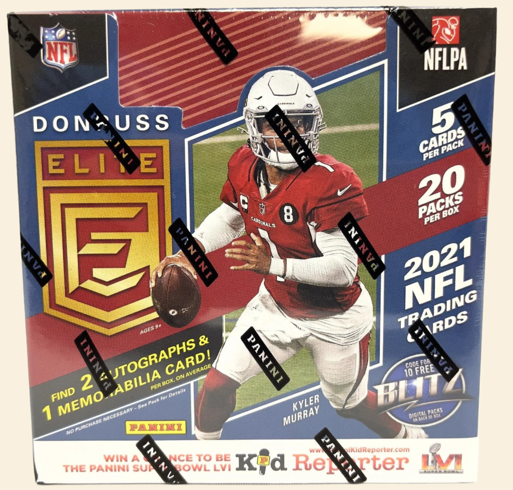 2021 Panini Donruss Elite Football Hobby Box