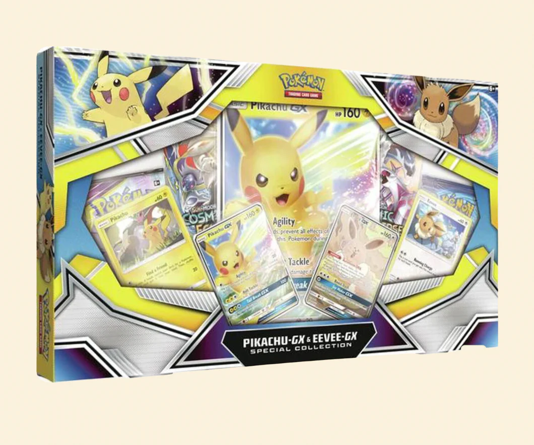 Pikachu GX & Eevee GX Special Collection Box - SM - Cosmic Eclipse (SM12)