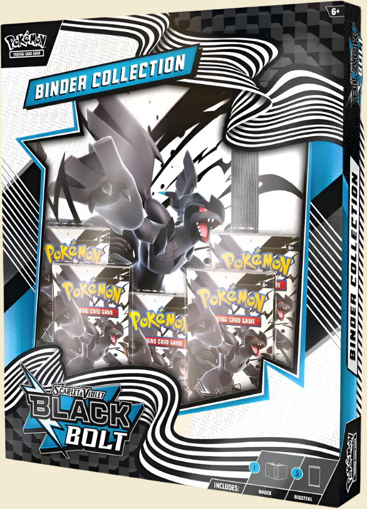 Pokemon: Black Bolt Binder Collection Box