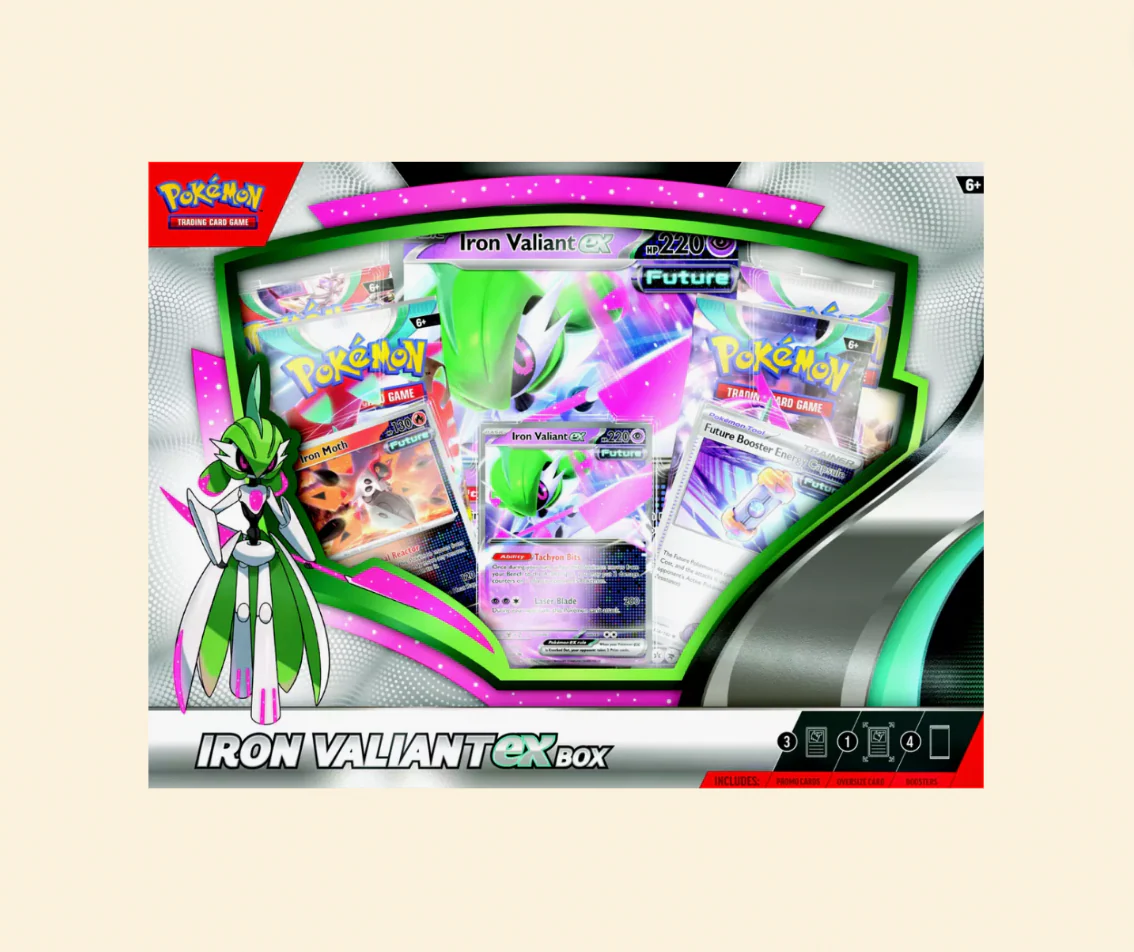 Pokemon: Iron Valiant Ex Collection Box