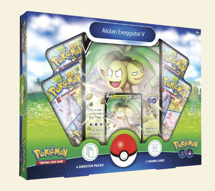 Pokemon: Pokemon Go Alolan Exeggutor V Collection Box