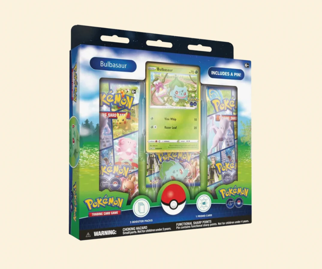 Pokemon: Pokemon Go Pin Collection Box (Bulbasaur)