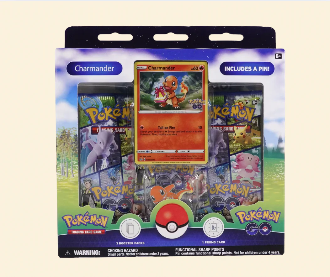 Pokemon: Pokemon Go Pin Collection Box (Charmander)
