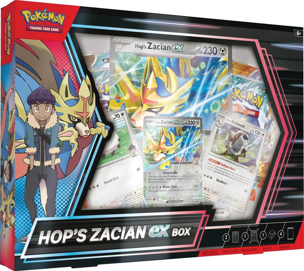 Pokemon: Pokemon Hop's Zacian Ex Box