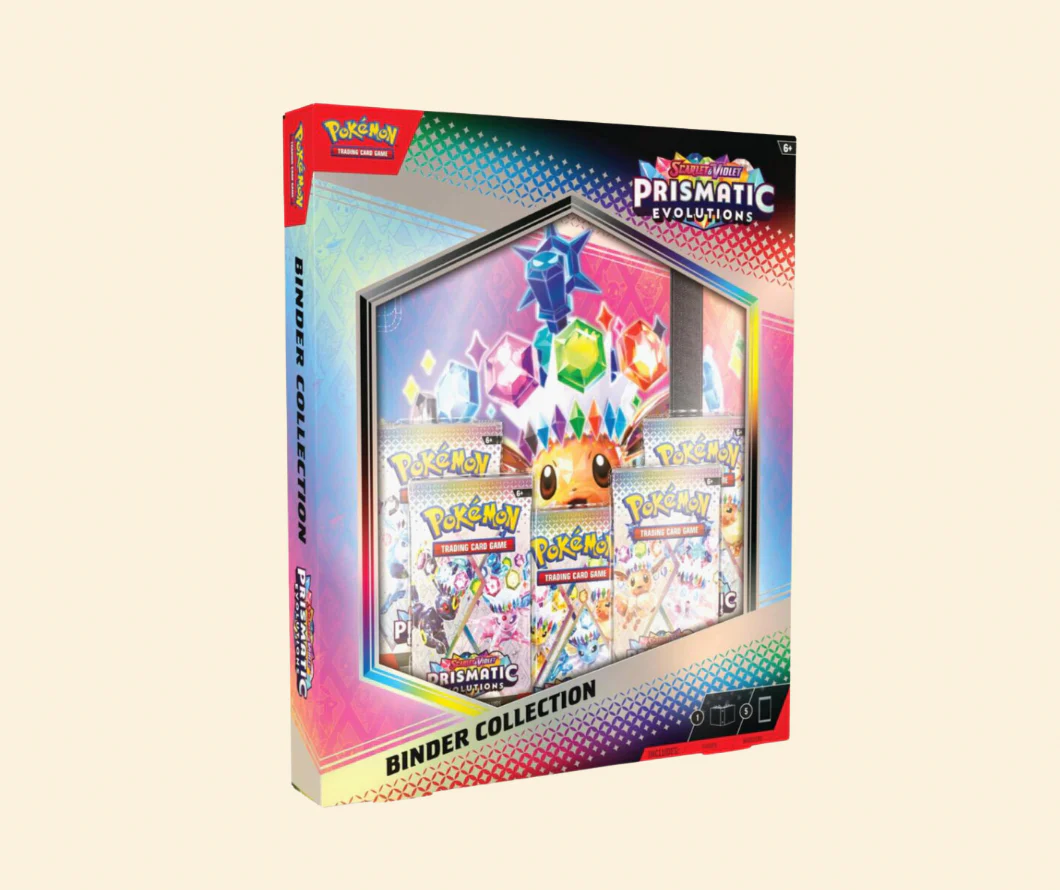 Pokemon Scarlet & Violet: Prismatic Evolutions Binder Collection Box