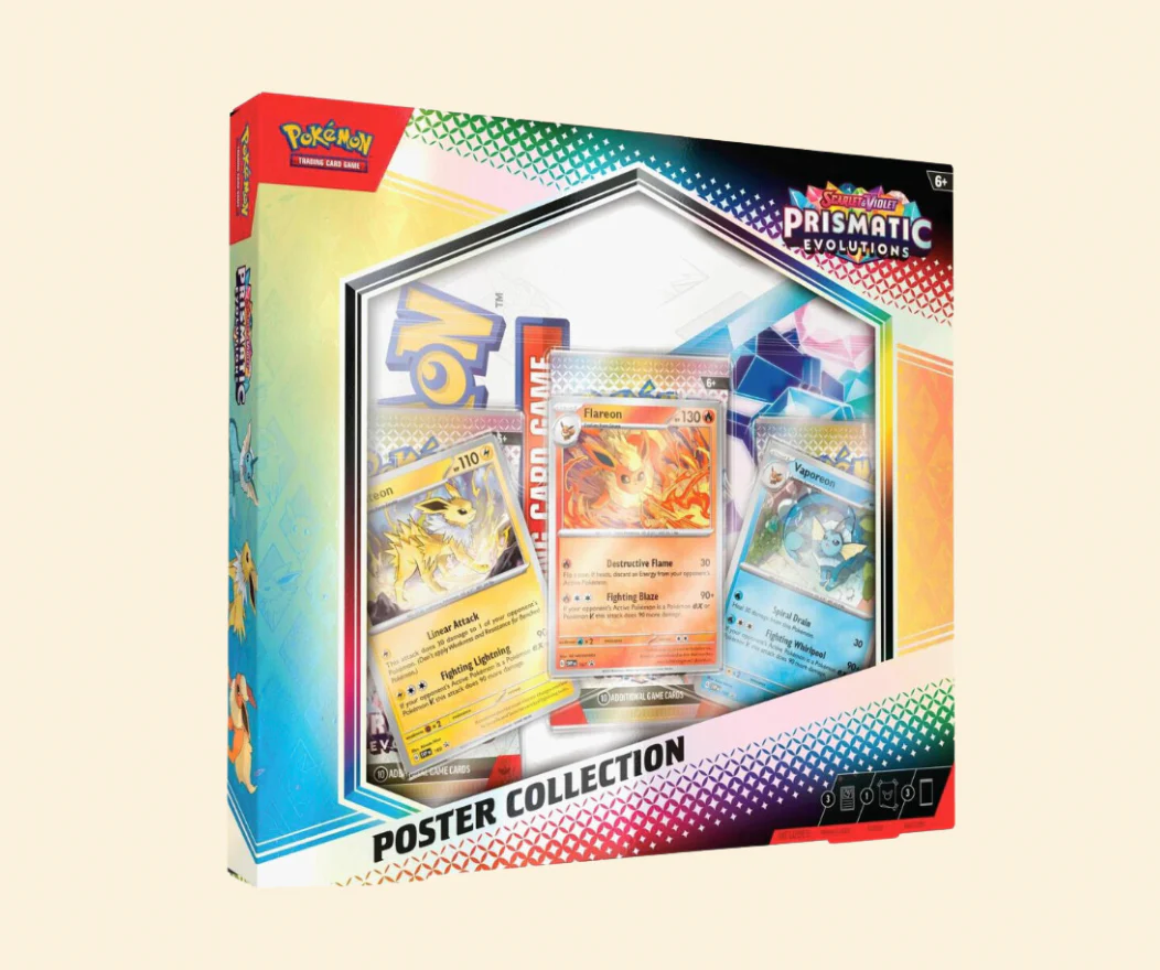 Pokemon: Prismatic Evolutions Poster Collection Box