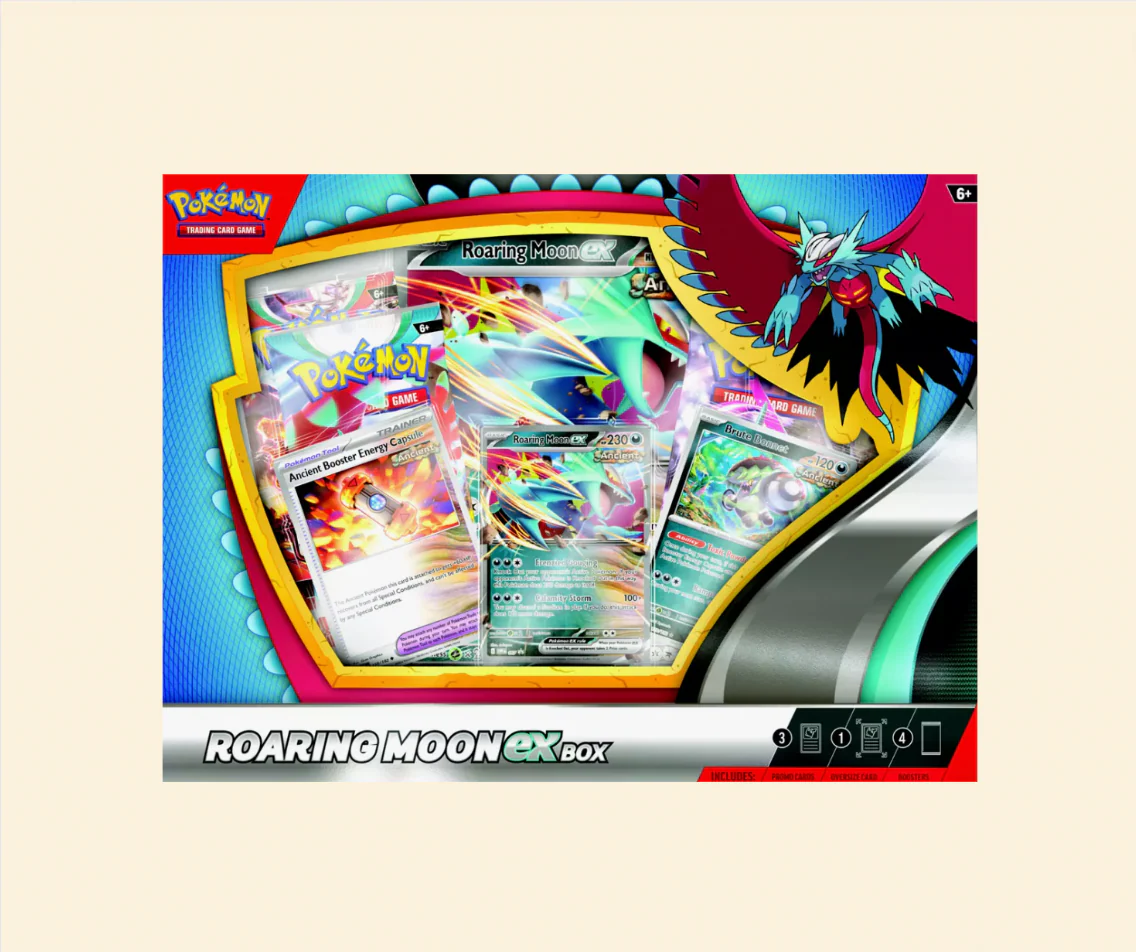 Pokemon: Roaring Moon Ex Collection Box