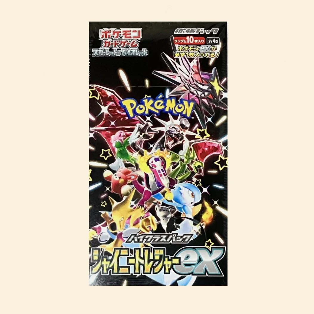 Pokemon Japanese Scarlet & Violet: Shiny Treasure Booster Box (Paldean Fates)