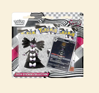 Pokemon Scarlet & Violet: White Flare Tech Sticker Collection