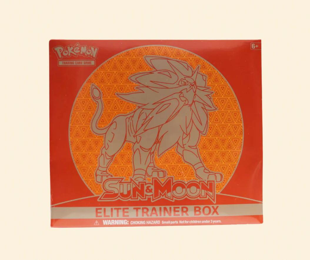 Pokemon: 2017 Sun & Moon Elite Trainer Box (ETB) Solgaleo