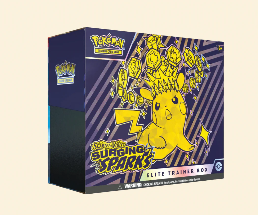 Pokemon: Surging Sparks Elite Trainer Case