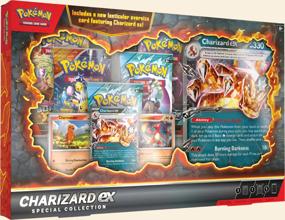 Pokemon: Charizard ex Special Collection Box