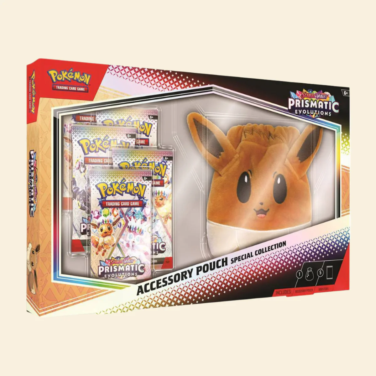 Pokemon: Prismatic Evolutions Accessory Pouch Special Collection