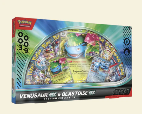 Pokemon: Venusaur ex & Blastoise ex Premium Collection