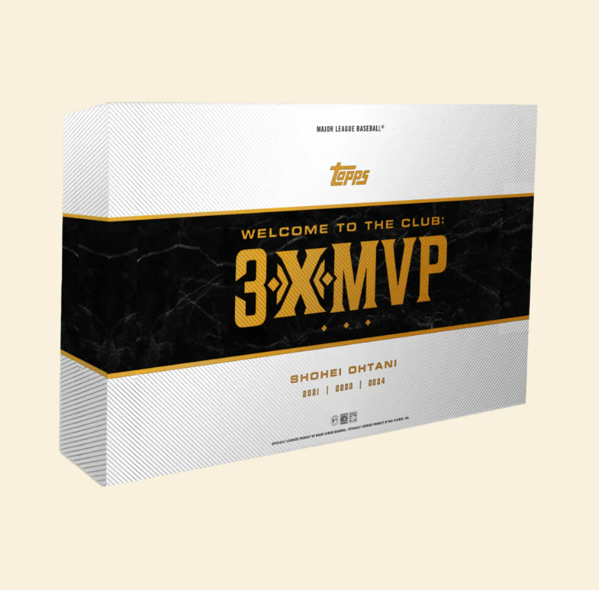 Topps Welcome to the Club 3X MVP Shohei Ohtani Box